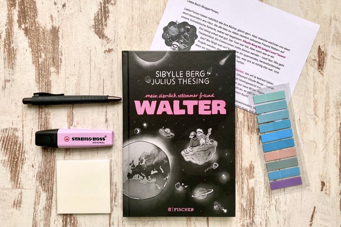 Mein ziemlich seltsamer Freund Walter Bloggerpaket