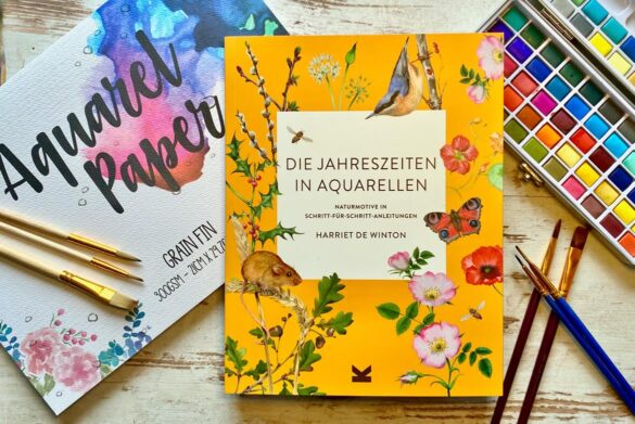 Rezension zu Die Jahreszeiten in Aquarellen von Harriet de Winton