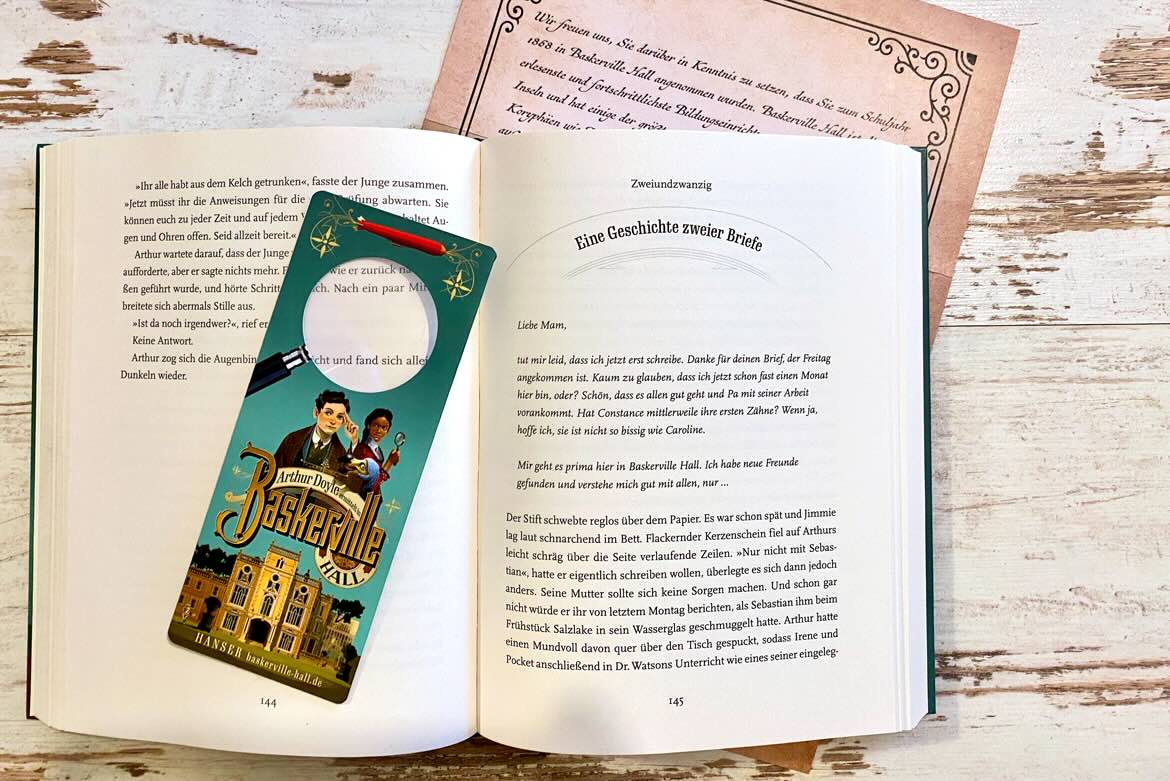 Innenansicht von Baskerville Hall - Das geheimnisvolle Internat der besonderen Talente von Ali Standish
