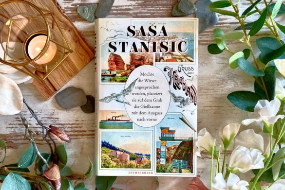 Rezension zu Möchte die Witwe angesprochen werden, platziert sie auf dem Grab die Gießkanne mit dem Ausguss nach vorne von Saša Stanišić.