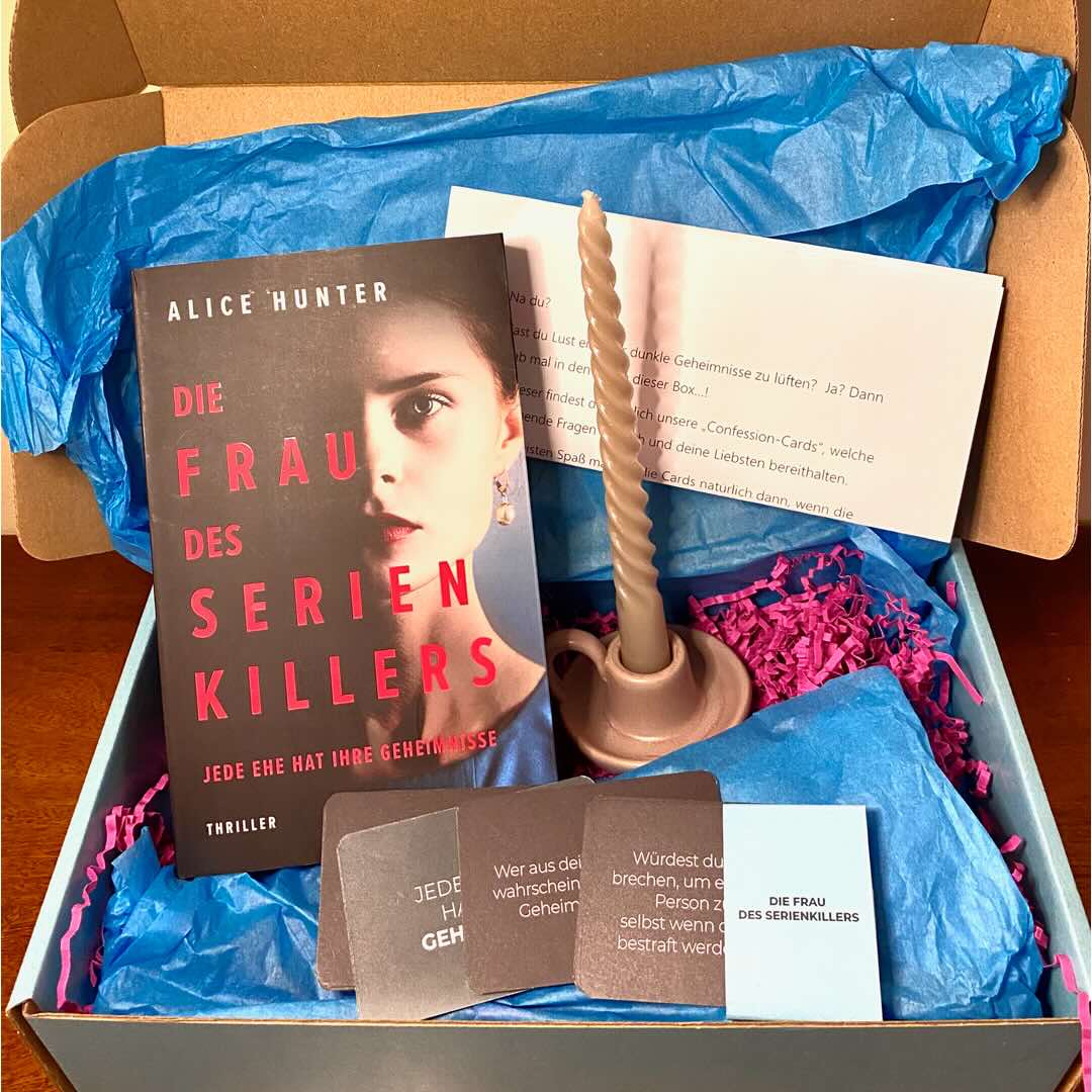 Bloggerbox zu Die Frau des Serienkillers von Alice Hunter