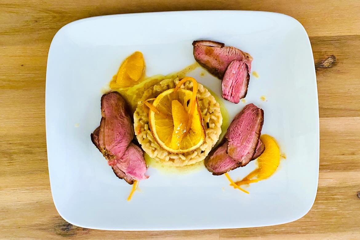 Ente mit Orange aus Französisch kochen mit Aurélie