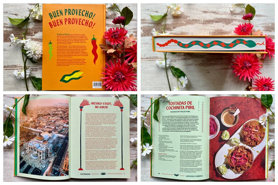 Collage zu Mexico City – Das Kochbuch von Rosa Cienfuegos