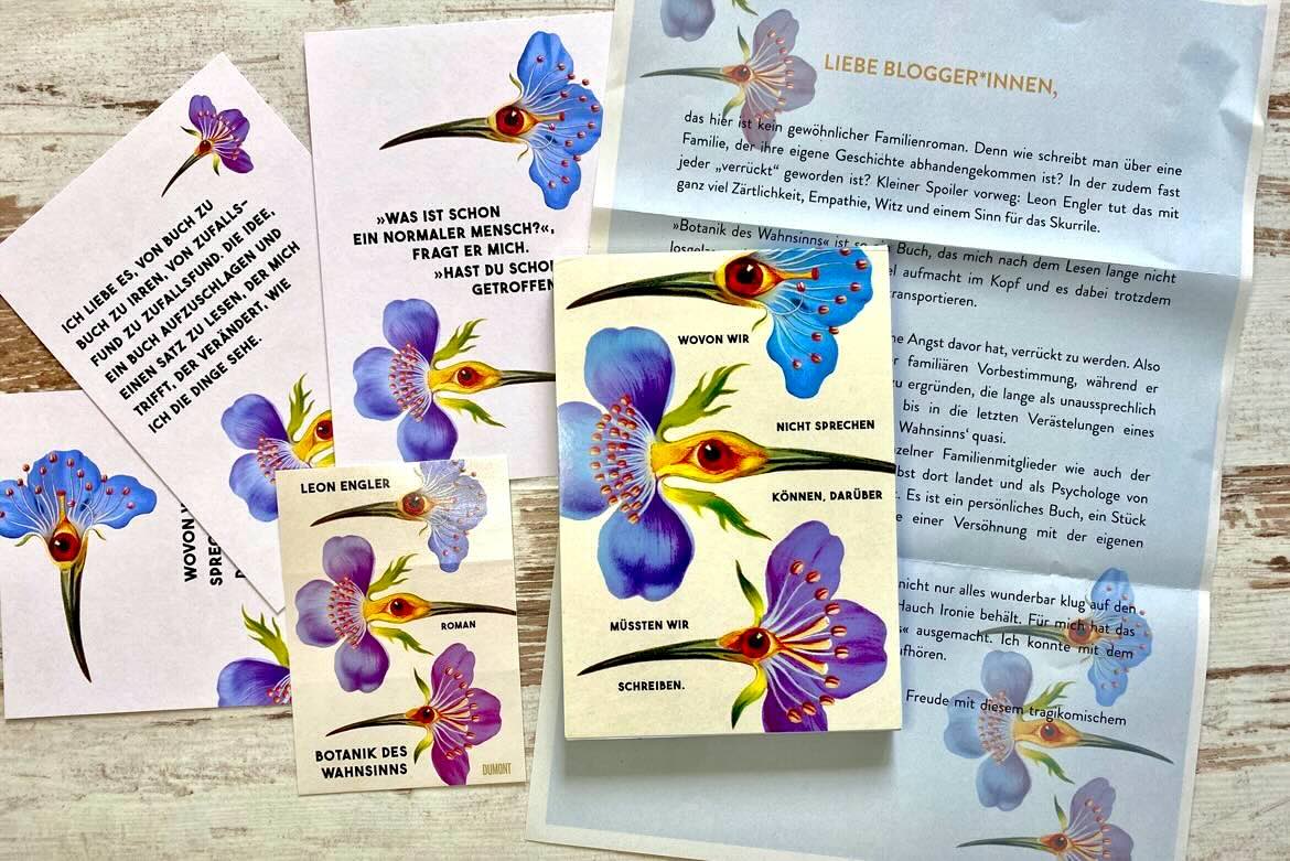 Bloggerpaket zu Botanik des Wahnsinns von Leon Engler