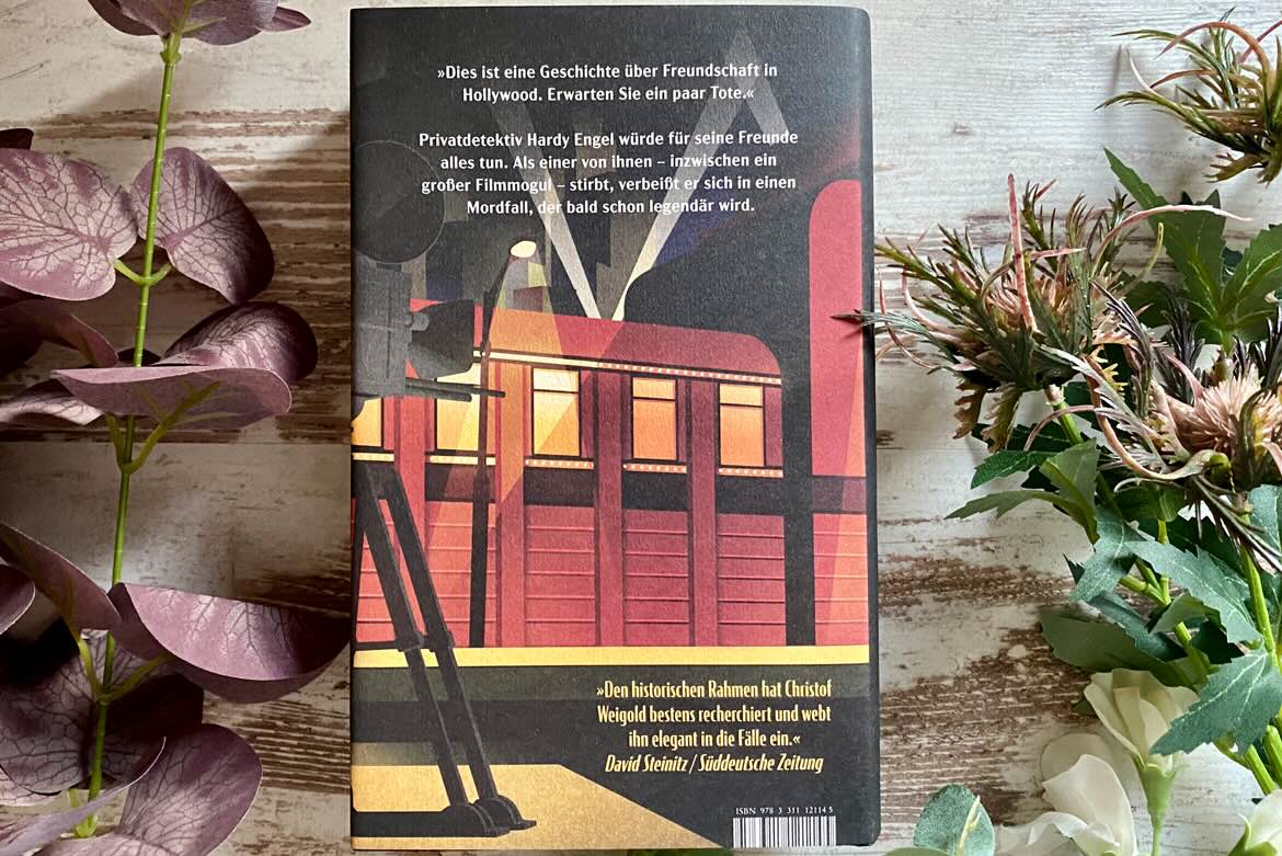 Rückseite mit Klappentext zu Der deutsche Tycoon von Christof Weigold