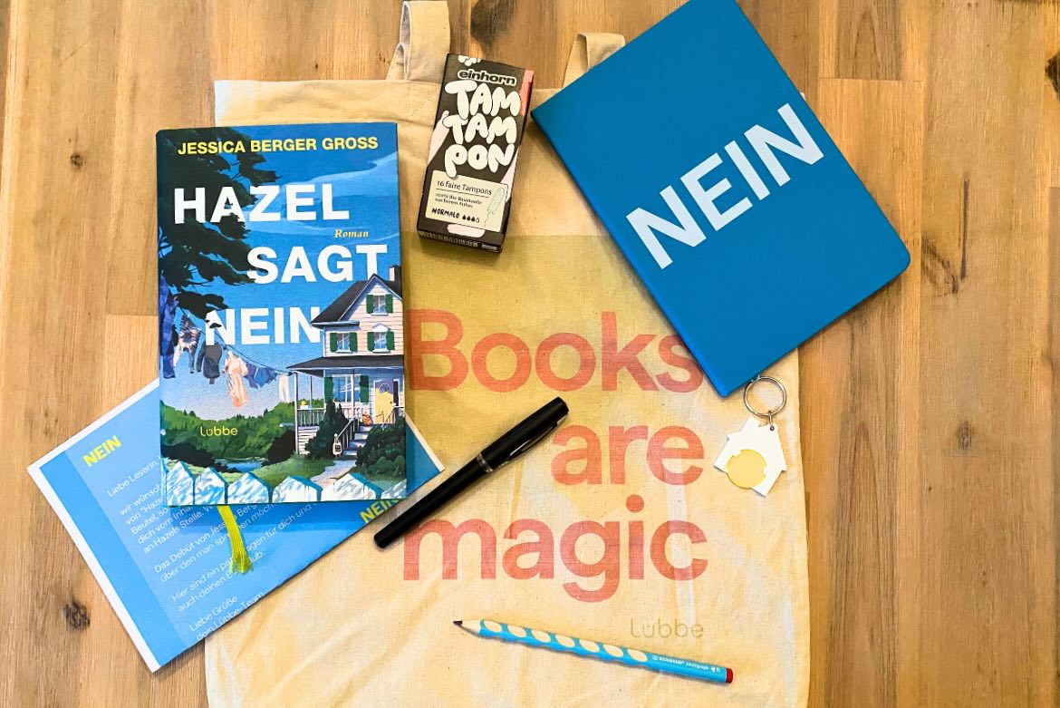 Bloggerbox zum Buch Hazel sagt nein von Jessica Berger Gross